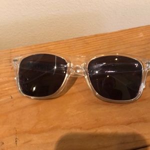 Clear sunglasses
